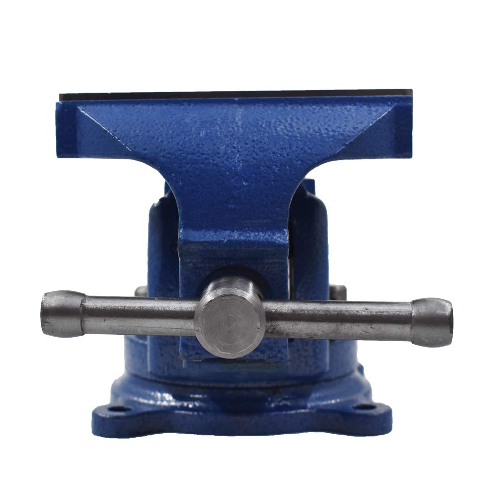 4" Bench Vise with Anvil 360 Swivel Locking Base Table top Clamp Heavy Duty Vice