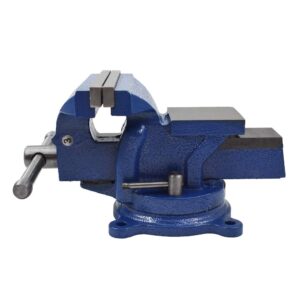 4" Bench Vise with Anvil 360 Swivel Locking Base Table top Clamp Heavy Duty Vice