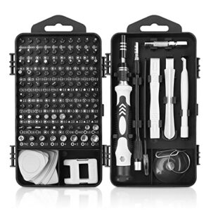 precision screwdriver set, lifegoo 117 in 1 magnetic repair tool kit for iphone series/mac/ipad/tablet/laptop/xbox series/ps3/ps4/nintendo switch/eyeglasses/watch/cellphone/pc/camera/electronic