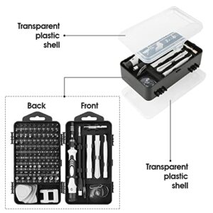 Precision Screwdriver Set, Lifegoo 117 in 1 Magnetic Repair Tool Kit for iPhone Series/Mac/iPad/Tablet/Laptop/Xbox Series/PS3/PS4/Nintendo Switch/Eyeglasses/Watch/Cellphone/PC/Camera/Electronic