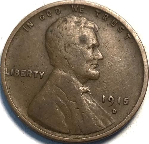 1915 D Lincoln Wheat Cent Penny Seller G6