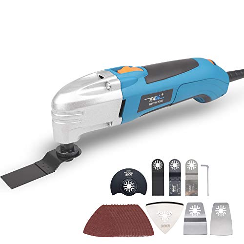 NEWONE Oscillating Tool,1.8 Amp Power Tools,Variable Speed Oscillating Multi-Tool Kit with 20pcs Oscillating Tools Accessories