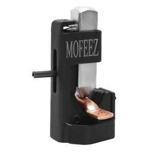 mofeez hammer lug crimper tool for 8 awg - 0000 awg battery and welding cables