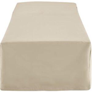 Crosley Furniture CO7506-TA Heavy-Gauge Reinforced Vinyl Outdoor Chaise Lounge Cover, Tan