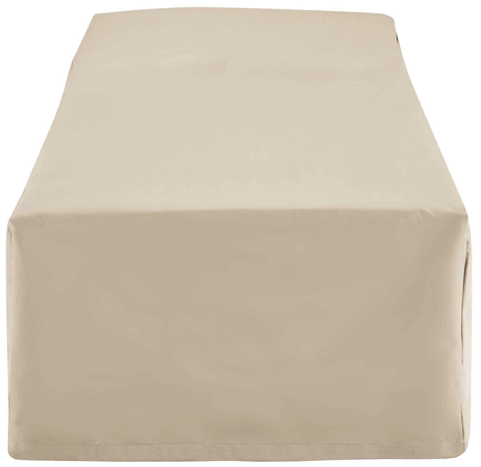 Crosley Furniture CO7506-TA Heavy-Gauge Reinforced Vinyl Outdoor Chaise Lounge Cover, Tan