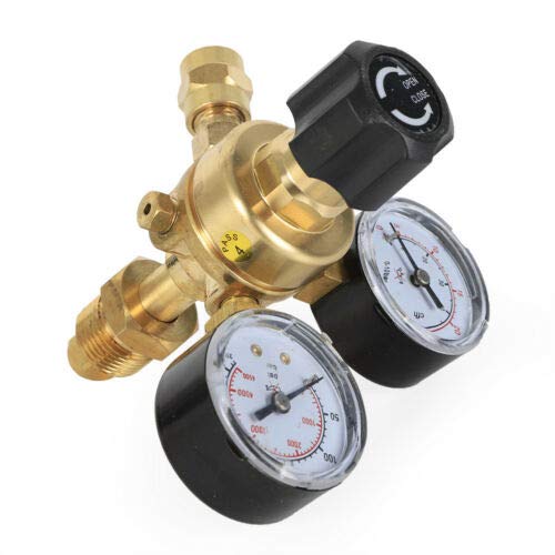 Gas Welding Regulator Welder Welding Argon CO2 Flowmeter Mig Tig Pressure Flow Meter Gauge Type CGA580 Brass Construction