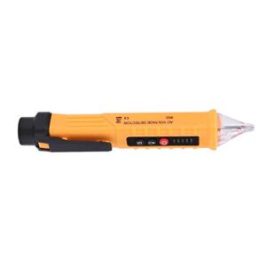 Voltage Test Pen, 802 High Accuracy Test Pencil Electric Voltage Detector Tester Pen 48-1000V/12-1000V electrical test equipment Voltage Test Pen (yellow)