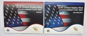 2016 p & d mint set uncirculated