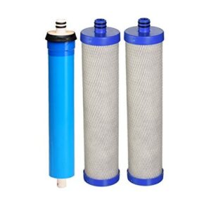 IPW Industries Inc Compatible Reverse Osmosis Replacement Water Filters for WHER12 and WHER18 System