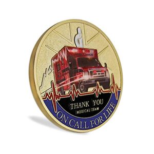 Paramedic's Prayer EMT EMS Challenge Coin