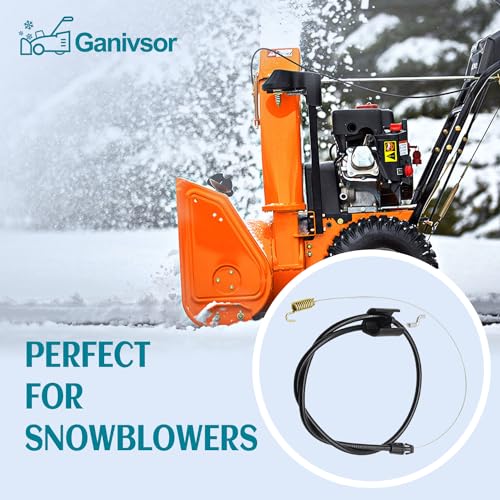 Ganivsor Replacement Single Stage Snow Blowers Clutch Cable for MTD 946-04237 746-04237