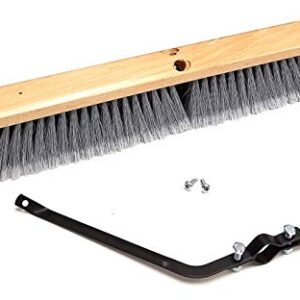 American Select Tubing 24” Multi-Surface Push Broom Head with Broom Brace