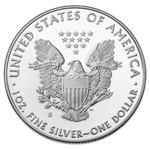 2019 S Proof Silver American Eagle Dollar PF1