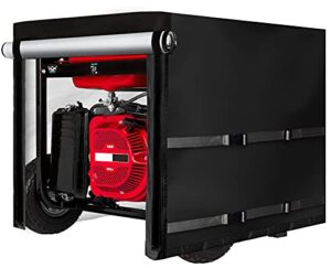 universal generator cover fit for most generators 5500-15000 watt - 28x38x30 inch(black)