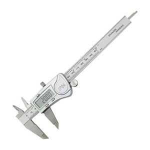 nortools digital caliper 150mm/ 6” stainless steel ip54 waterproof electronic micrometer caliper measuring tool with large lcd display
