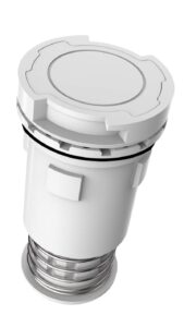 color match pool fittings gamma 3 high flow cleaning head (white)