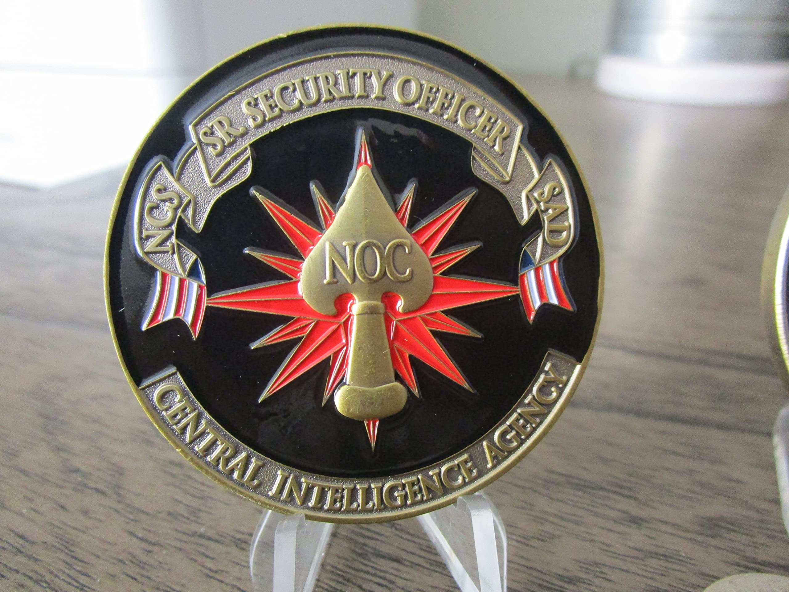 CIA Special Operations Group Non Official Cover SOG NOC Officer Challenge Coin