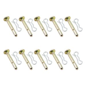 10 pk 738-04155 and 714-04040 shear pins replacement for mtd cub cadet craftsman & troy-bilt shear pins snow throwers