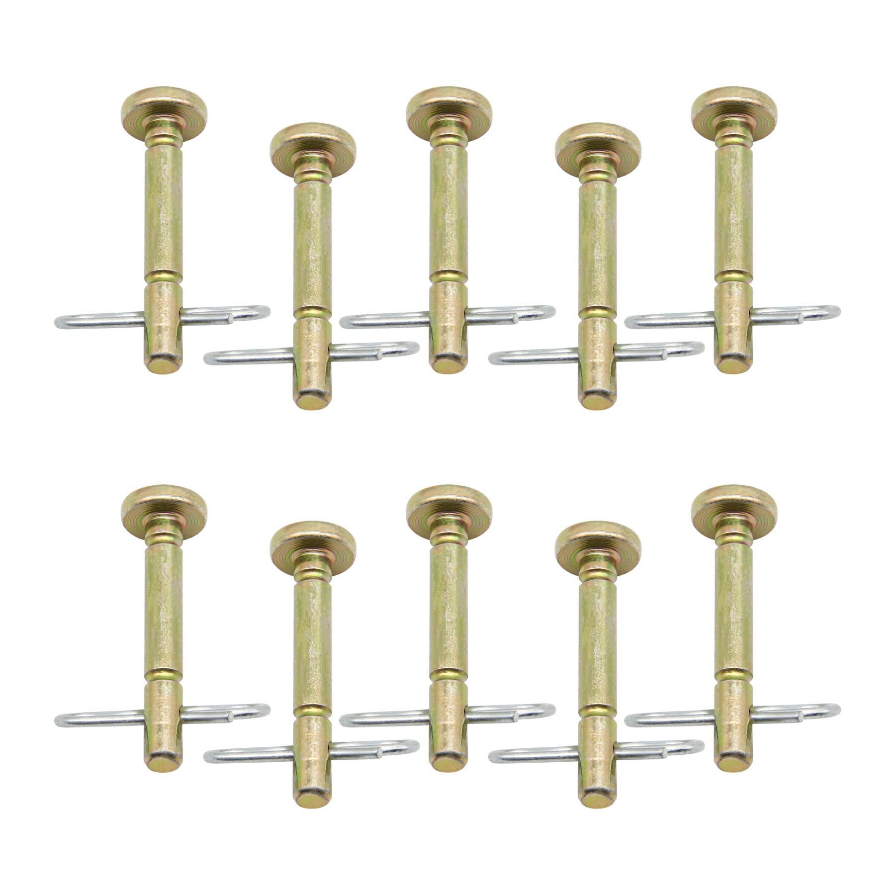 10 PK 738-04155 and 714-04040 Shear Pins Replacement for MTD Cub Cadet Craftsman & Troy-bilt Shear Pins Snow Throwers