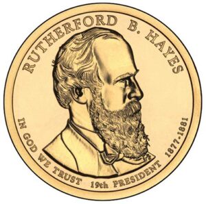 2011 p position b bu rutherford b. hayes presidential dollar choice uncirculated us mint