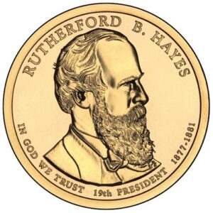 2011 P Position B BU Rutherford B. Hayes Presidential Dollar Choice Uncirculated US Mint