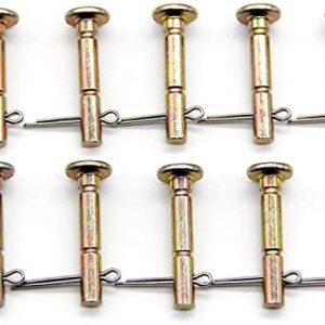 fascinatte (10Pack) 738-04124A 714-04040 Snowthrower Auger Shear Cotter/Hair Pins Fits MTD Cub Cadet Troy-bilt Snowthrower