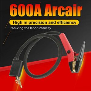 Arcair Carbon,600A Arcair Carbon Arc Gouging Torch with Cables Grooves Machining Tool,Arc Gouging Torch