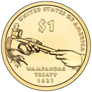 2011 d position a bu wampanoag treaty sacagawea native american dollar choice uncirculated us mint