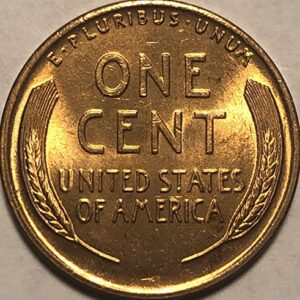 1929 P Lincoln Wheat Penny Cent MS-65 RED