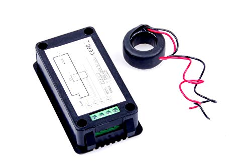 KNACRO AC 80V-260V Current Voltage Amperage Power Energy Panel Meter LCD Digital Display Ammeter Voltmeter Multimeter (100A(Current CT))