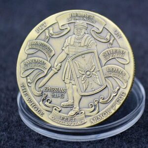 Put On The Full Armor of God Army Commemorative Coins Collectible