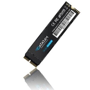 Dataram 512GB M.2 M-Key PCIe NVMe SSD for 2013-16 MacBook, Mac Pro, Air, Mini, iMac