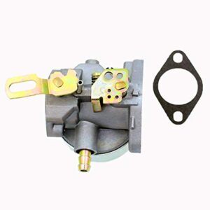 Yingshop Carburetor Compatible for John Deere Snowblower 526 726 732 826 826D 828D 832 1032 1032D TRS22 TRS24 TRS26 TRS27 TRS32 TRX24 TRX26 TRX27 TRX32 Snow Blower Carb with Primer Bulb Gasket Clamps