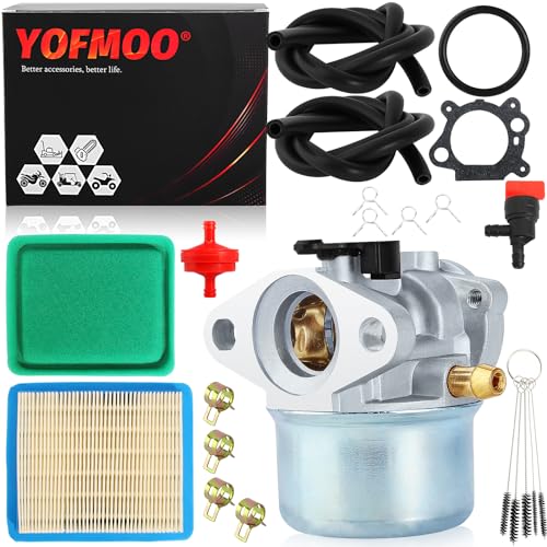 YOFMOO Carburetor Compatible for 497314 497347 497410 497586 498170 498254 498255 498966 499617 692648 693909 694202 698444 790821 799868 799872 14111 122000 50-657 520-966