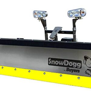 Buyers Products SnowDogg 16120620, Black Steel Cutting Edge for HD80/EX80 Plow