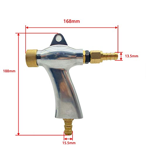 Air Sandblaster Gun Blasting Gun for Sandblasting Cabinet for 990L/1200L Sand Blasting Cabinet Sandblaster Parts