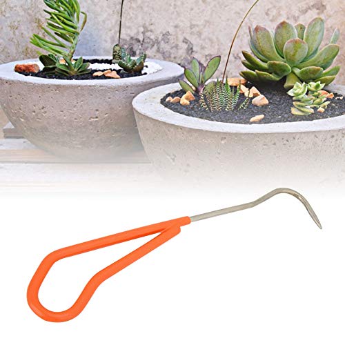 TOPINCN Root Hook Metal Bonsai Sturdy Claw Compact Portable Garden Tool for Loosing Soil Stretch Plant Roots Bonsai Enthusiasts