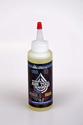 Premium Air Tool Lubricant - 4 FL. OZ. Industrial Pneumatic Tool Oil