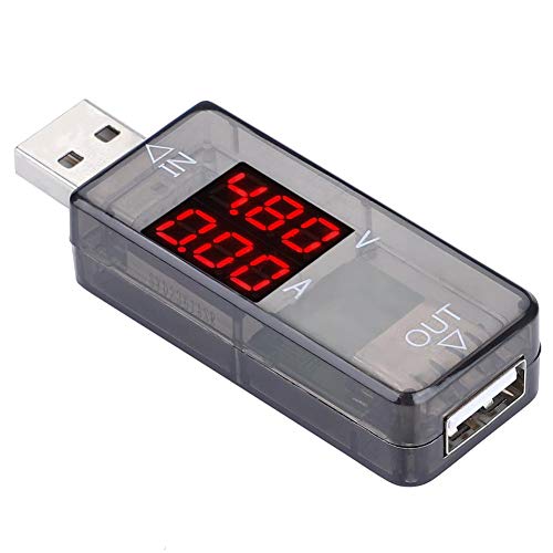 Taidda USB Tester, Multimeter Charger USB Tester USB Color LCD Voltmeter Ammeter Current Meter Multimeter Charger USB Tester for Most Applications2#