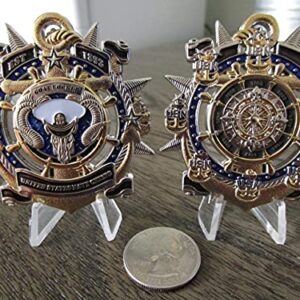 Set of 6 USN CPO Navy Chief Goat Locker Chief Petty Officer Challenge Coins