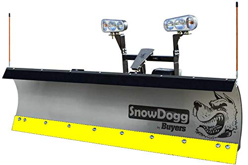 Buyers Products SnowDogg 16120610, Black Steel Cutting Edge for EX75 Plow