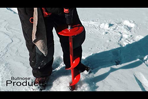 Ice Fishing Auger Stopper Disc- Prevent Auger Blade from Slipping Beneath The Ice- for use with Cordless 20volt Lithium Battery Powered Drills (9", Auger Stopper Disc)