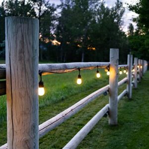 Fil-fresh String Light Hanging Kit, 200ft Stainless Steel Cable, Guide Wire for Outdoor String Lights, Patio Lights, Enough Hooks and Screws, Easy to Install