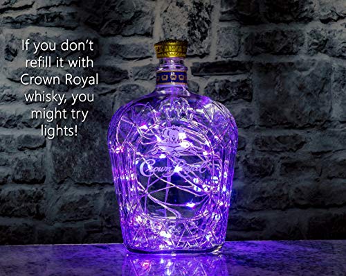 Crown Royal Whisky Personalized Engraved EMPTY Bottle/Decanter