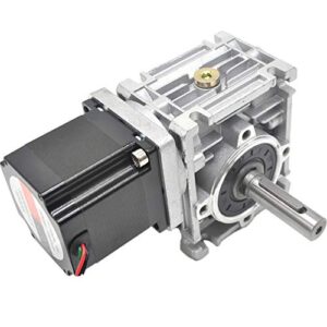 worm gear nema23 stepper motor 3.5a l2.1inch gearbox ratio 30:1 speed reducer for cnc diy router