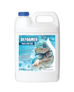 pool & hot tub defoamer, 1 gallon, quickly eliminate foam in pool or hot tubs.