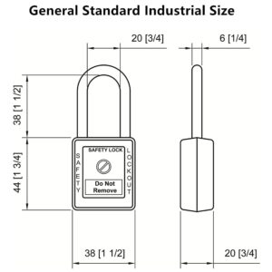 SAFBY Lockout Tagout Locks, Safety Padlock, Keyed Differently Loto Safety Padlocks for Lock Out Tag Out Kits Station (Red 1-10)