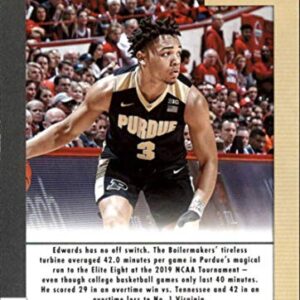 2019-20 Contenders Draft Picks Game Day Ticket #29 Carsen Edwards Purdue Boilermakers Official Panini NCAA Collegiate Basketball Card (any streak on scan is NOT on the card)