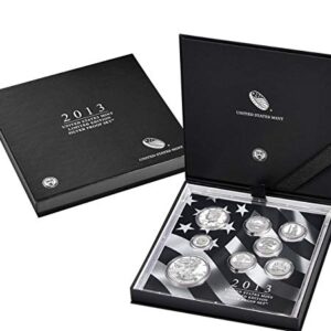 2012 S -2013-2014-2016-2017-2018 Limited Editions 8-Piece Silver Proof Sets including Proof Silver Eagles $1 US Mint Choice DCAM with Original Packaging, Sleeve and COA - Total of 6 Sets