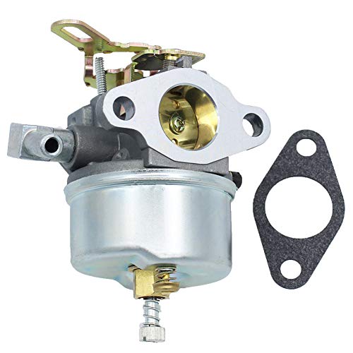 QAZAKY Adjustable Carburetor Compatible with Tecumseh 632107 632536 640084 640105 640299 HSK40 HSK50 HS50 HSSK40 HSSK50 HSSK55 LH195SA LH195SP OHSK110 OHSK120 OHSK125 3.5HP 4HP 5HP MTD Carb